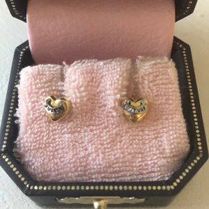 Juicy couture stud earrings